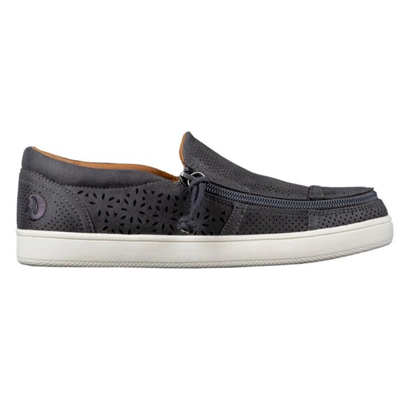 NEW Billy Footwear Women Perf Low Top Zip Up Mocs Gray Adaptive Size 9.5M BY373 - Picture 4 of 5